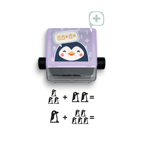 Trodat Math Roller for Addition (Penguin)