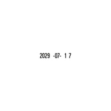 Trodat 1010 Classic Date Stamp With Functional Wheels (Black Ink Color)