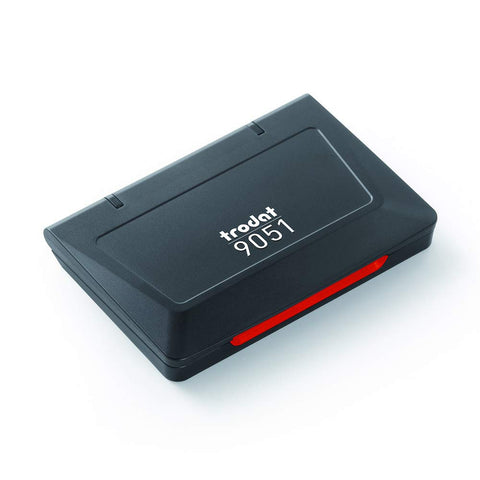 Trodat 9051 Red Stamp Ink Pad - 9 x 5 cm