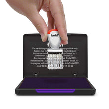 Trodat 9052 Purple Hand Stamp Ink Pad 110 x 70 mm