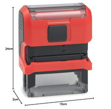 Trodat EXPRESS DELIVERY - Text Stamp with Built-In Ink Pad (Blue Ink Color)