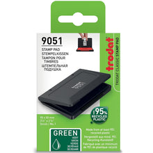 Trodat 9051 Green Stamp Ink Pad - 9 x 5 cm