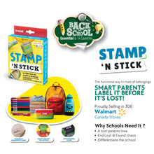 Trodat Stamp ‘n Stick – Self-Inking Personal Label Stamp Kit
