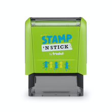 Trodat Stamp ‘n Stick – Self-Inking Personal Label Stamp Kit
