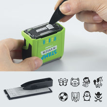 Trodat Stamp ‘n Stick – Self-Inking Personal Label Stamp Kit