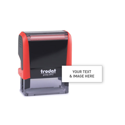 Trodat Customizable Stamp Printy 4912 – Stamp with Built-In Ink Pad